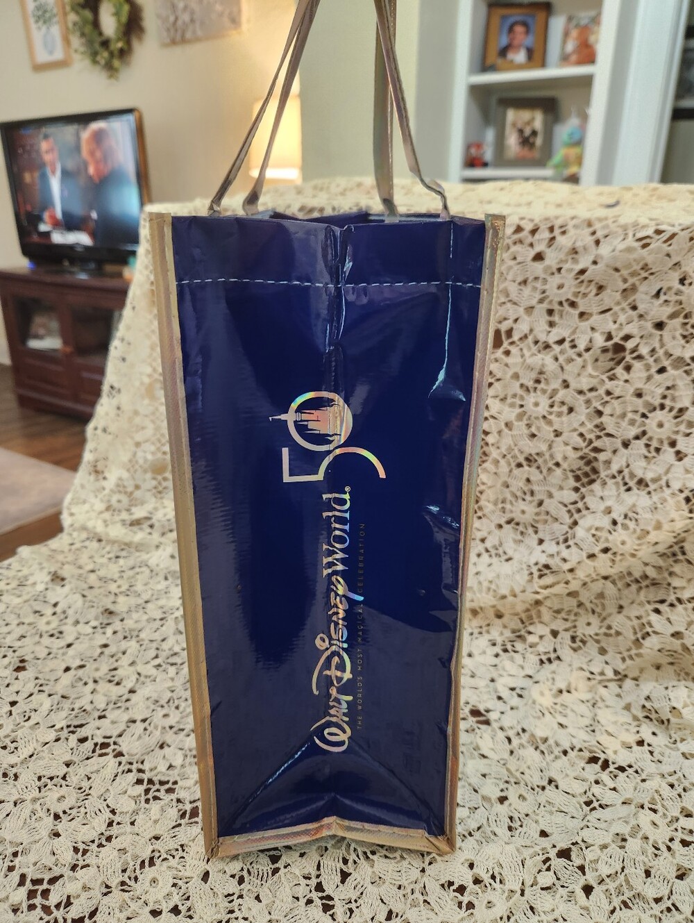 Walt Disney World 50th Anniversary Reusable Shopping Bag - Picture 3 of 7
